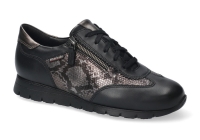 chaussure mobils lacets donia noir